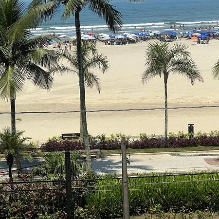 Guilhermina Pe Na Areia Vista Mar Praia Grande  Exterior foto